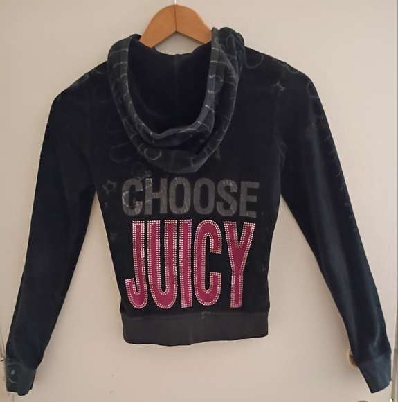 Juicy Couture Tops - Juicy Couture Black Hoodie